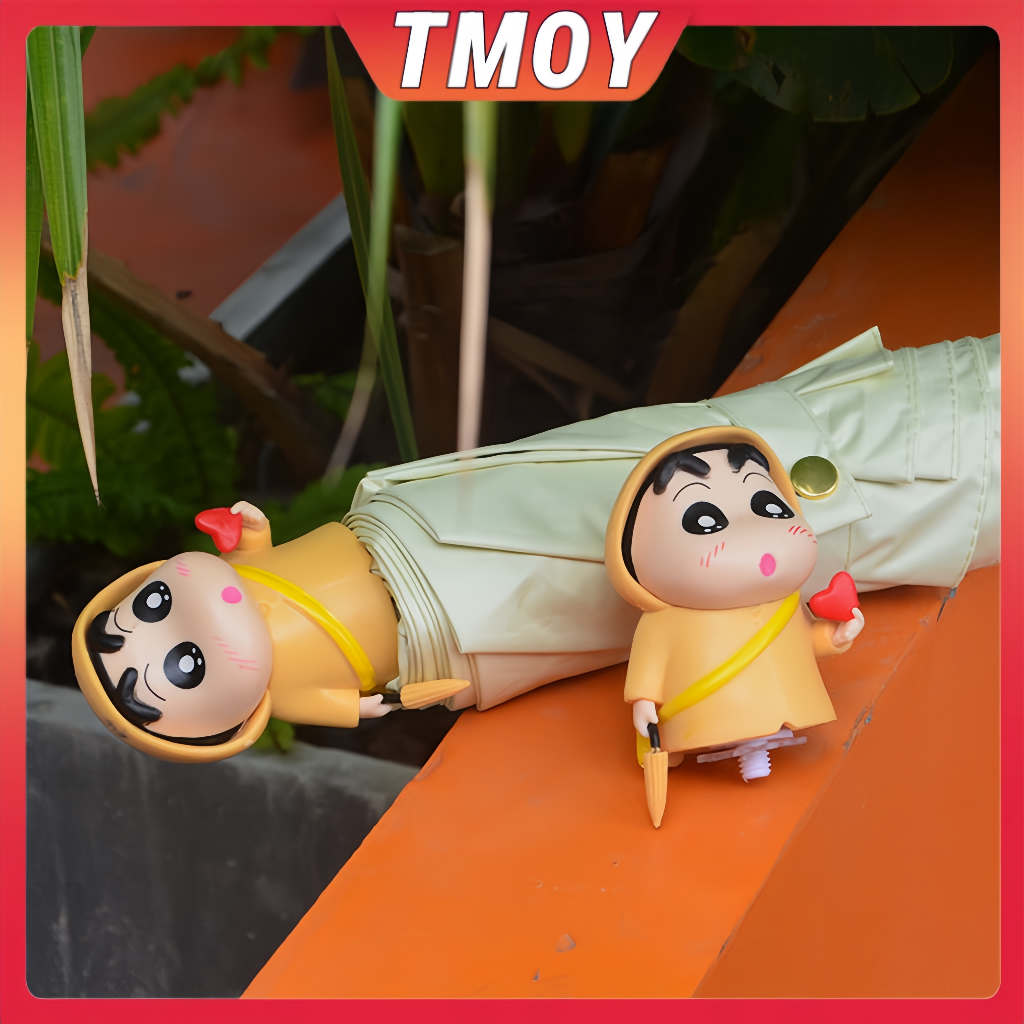TMOY Crayon Hình Ô Ô Ô Anime Nhân Vật Trang Trí Hoạt Hình Chung Ô Trang Trí Hàng Đầu Vỏ TCVN