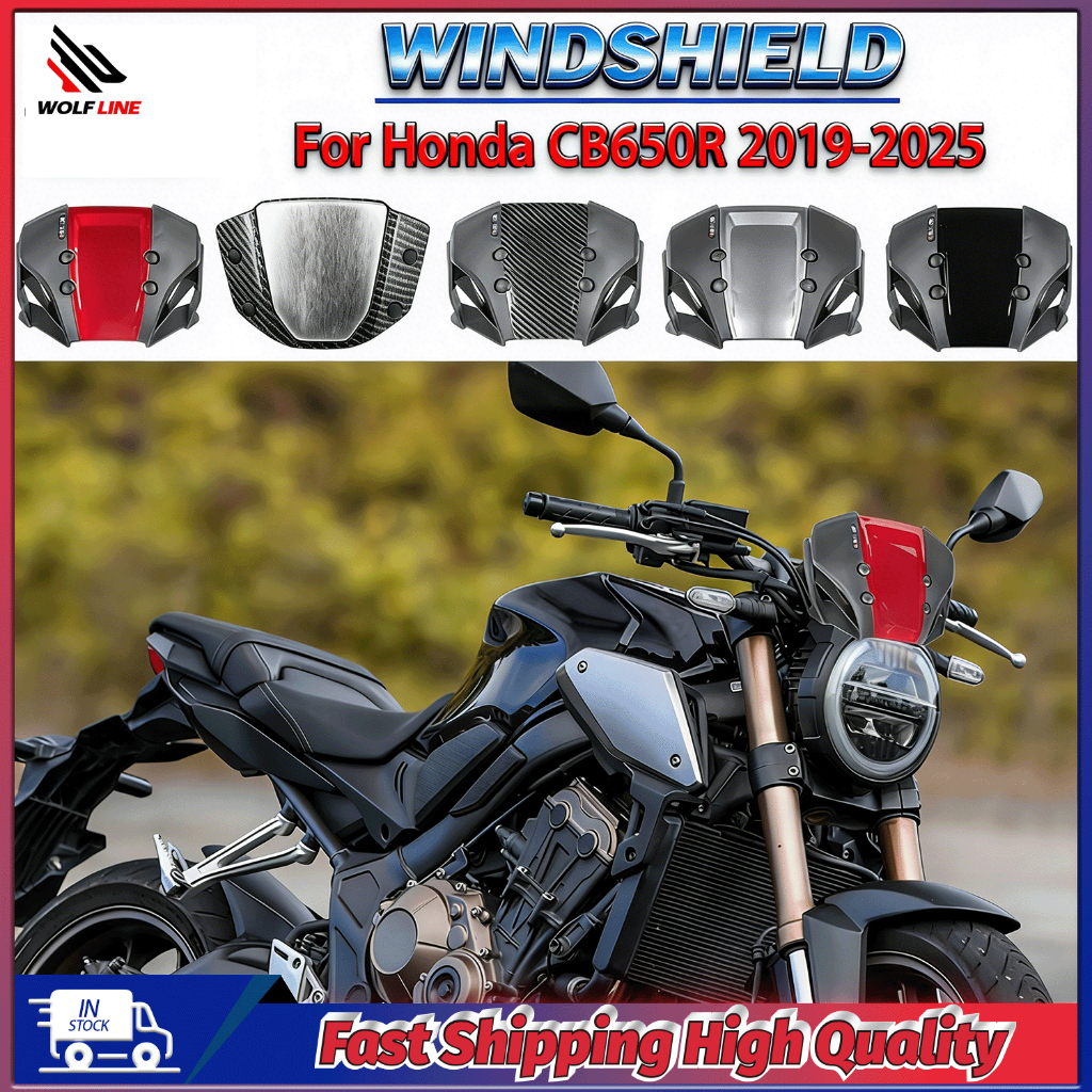 Dành Cho Xe HONDA CB650R 2019-2025 2023 CB 650R CB 650 R Kính Chắn Gió Xe Máy Màn Hình Phía Trước Kí