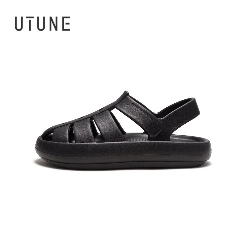 UTUNE Xăng đan Đế Dày Mềm Mại Không Trượt Thoáng Khí Thời Trang Mùa Hè Cho Nam