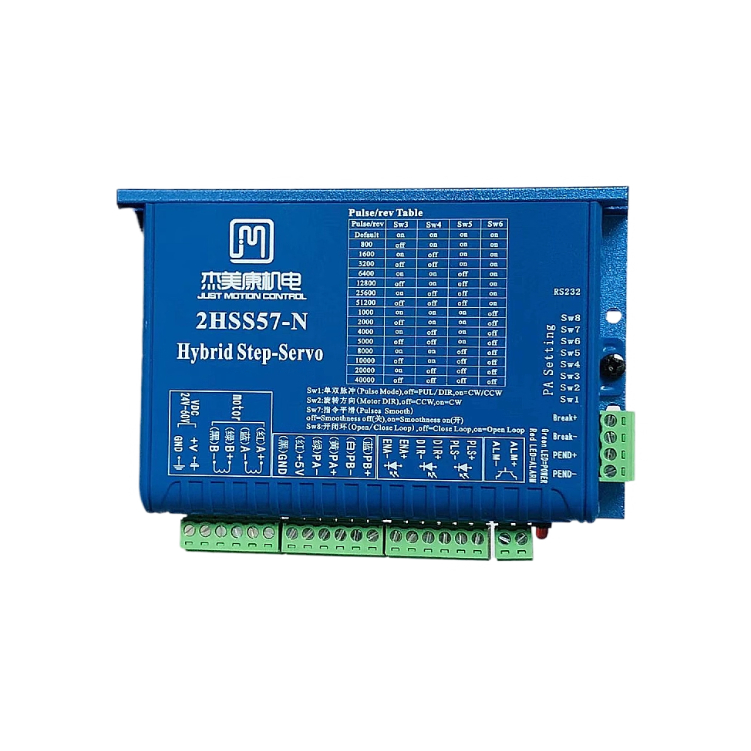 Bộ chuyển đổi trình điều khiển động cơ Servo bước hai pha JMC 2HSS57-N-JG2 57 chính hãng cho 57 60 đ