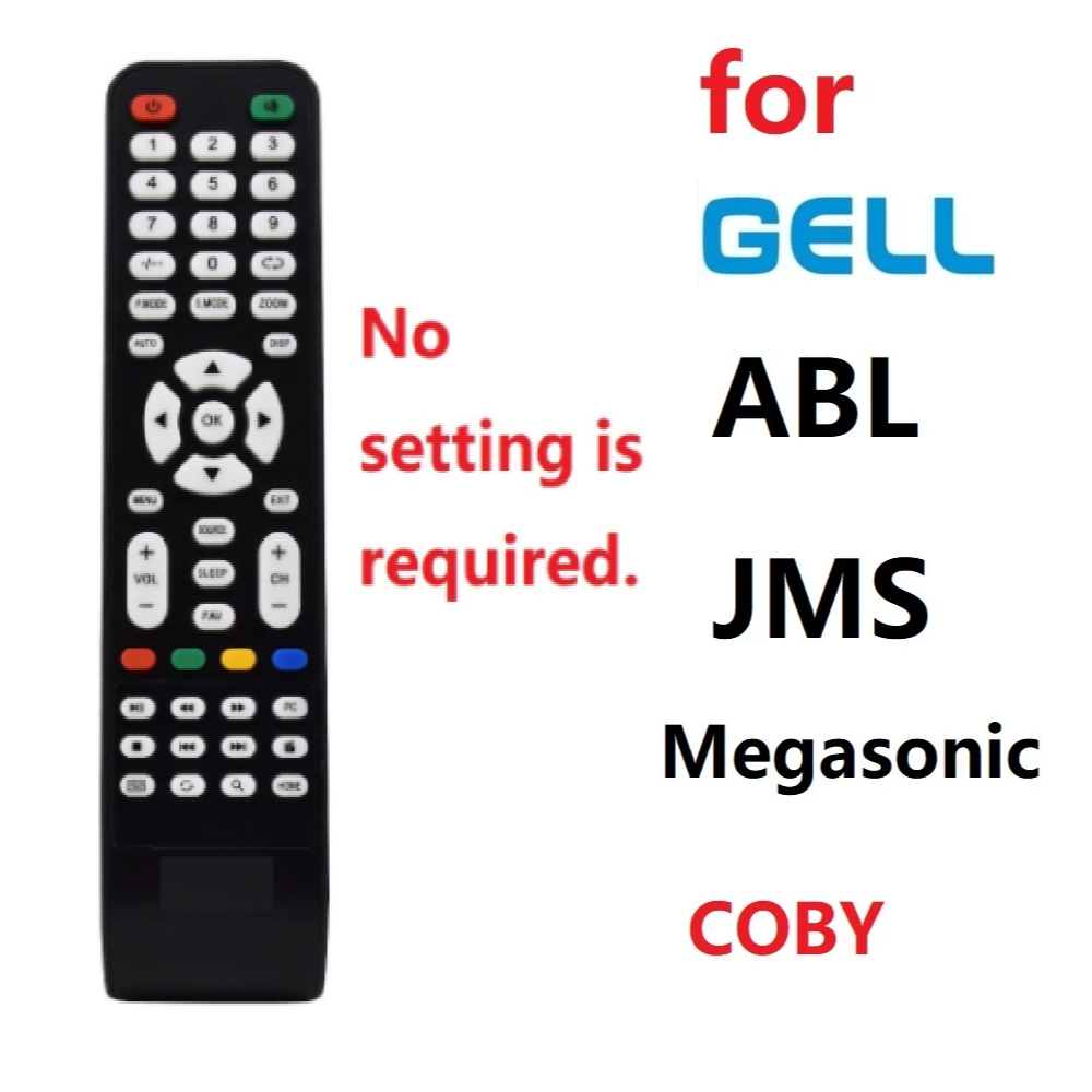 Mô hình năm từ xa TV thông minh MEGASONIC VÀ JMS 2022 và UP JMS 2268S / 2468S / 2668S / 2623 Smart T