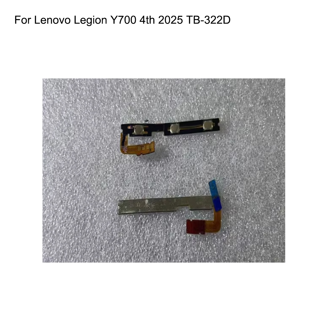 Dành Cho Lenovo Legion Y700 4th 2025 TB-322D Nút Âm Lượng Cáp Mềm Cho Lenovo Tab Y700 Gen3 Bật Tắt Â