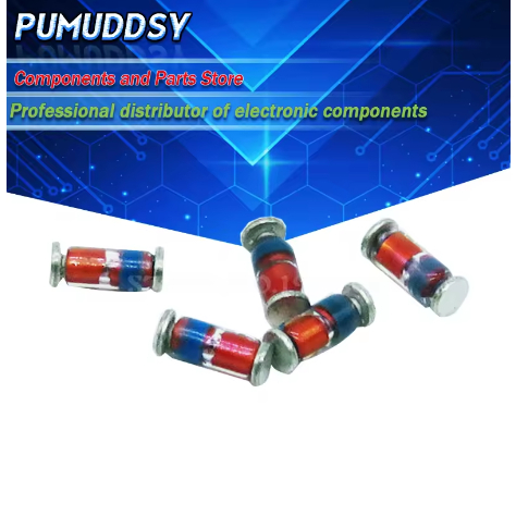 20 CHIẾC (0.5w) 500MW Zener diode BZV55 series 2V4 2V7 3V0 3V3 3V6 3V9 4V3 4V7 5V1 5V6 6V2 6V8 7V5 8