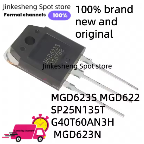 1-5 Chiếc Mới Chính Hãng MGD623S MGD622 SP25N135T G40T60AN3H MGD623N IGBT Ống Nguồn TO-3P Máy Chạy B