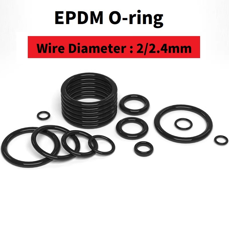 Vòng chữ O cao su EPDM Đường kính dây phớt EPDM 2 / 2.4mm