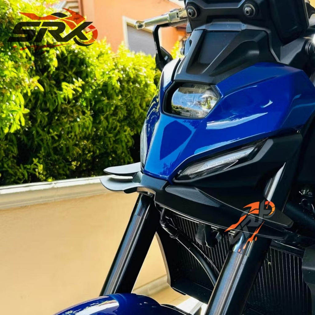 Dành Cho Xe Yamaha MT-07 2024-2025 Downforce Naked Front spoiler MT07 2025 Mỏ Phía Trước spoiler Dướ