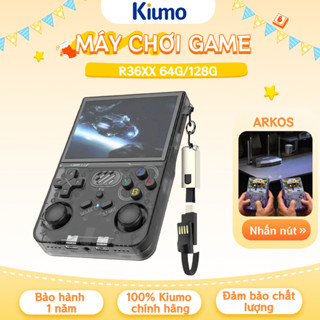 【128G/64G】Máy chơi game cầm tay Mới Máy Chơi Game Di Động Nguồn Mở 3.5 Inch Retro Hệ Thống Thiết Bị Màn Hình 4: 3 R36S Quà Tặng Ngày Lễ Máy chơi game