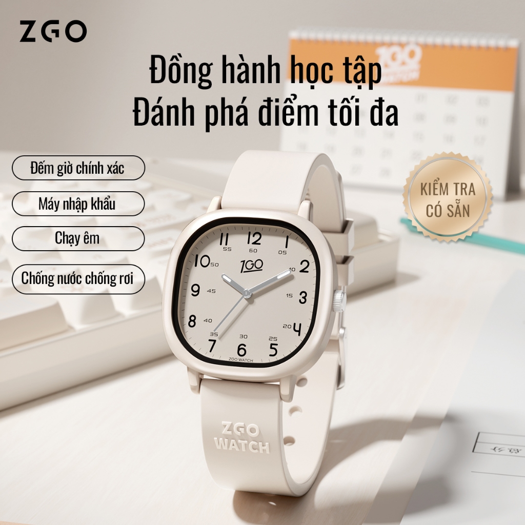 đồng hồ trẻ em ZGO Chống Nước Phát Sáng Đeo Thoải Mái Quà Tặng Dễ Thương Cho Học Sinh Phong Cách Casual 173