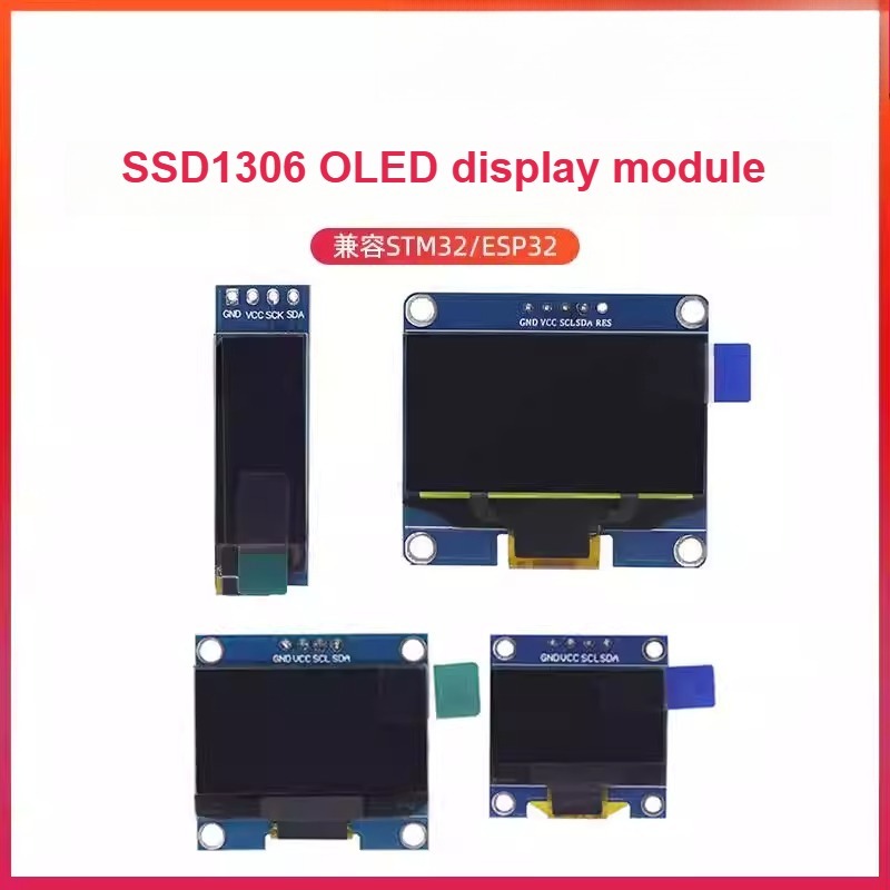 Mô-đun hiển thị OLED 3 3 cm SSD1306 Màn hình LCD ổ đĩa 12864 Giao diện I2C