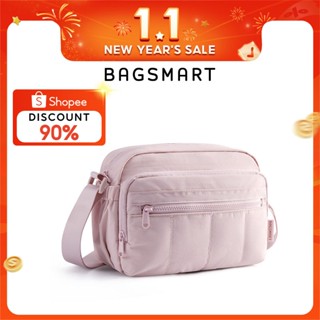  BAGSMART Túi đeo chéo dành cho nữ Ví nhỏ nhẹ Túi xách Tote chần bông để sử dụng hàng ngày mua sắm du lịch 