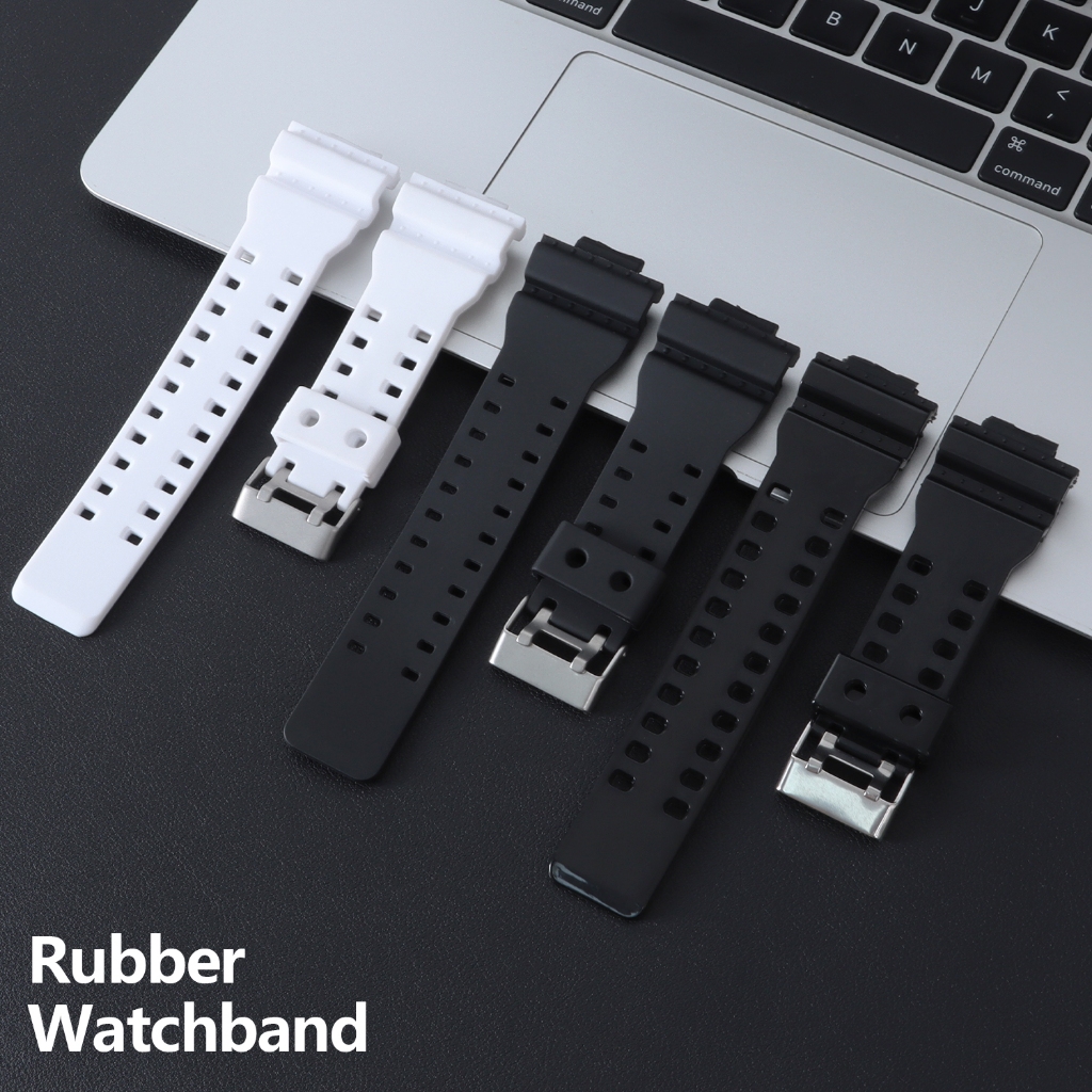 Dây Đeo Silicone Chất Lượng Cao Cho Đồng Hồ Casio GAC-100 120/140 GAC-110 GDF-100 GAW-100 GAX-100 GA