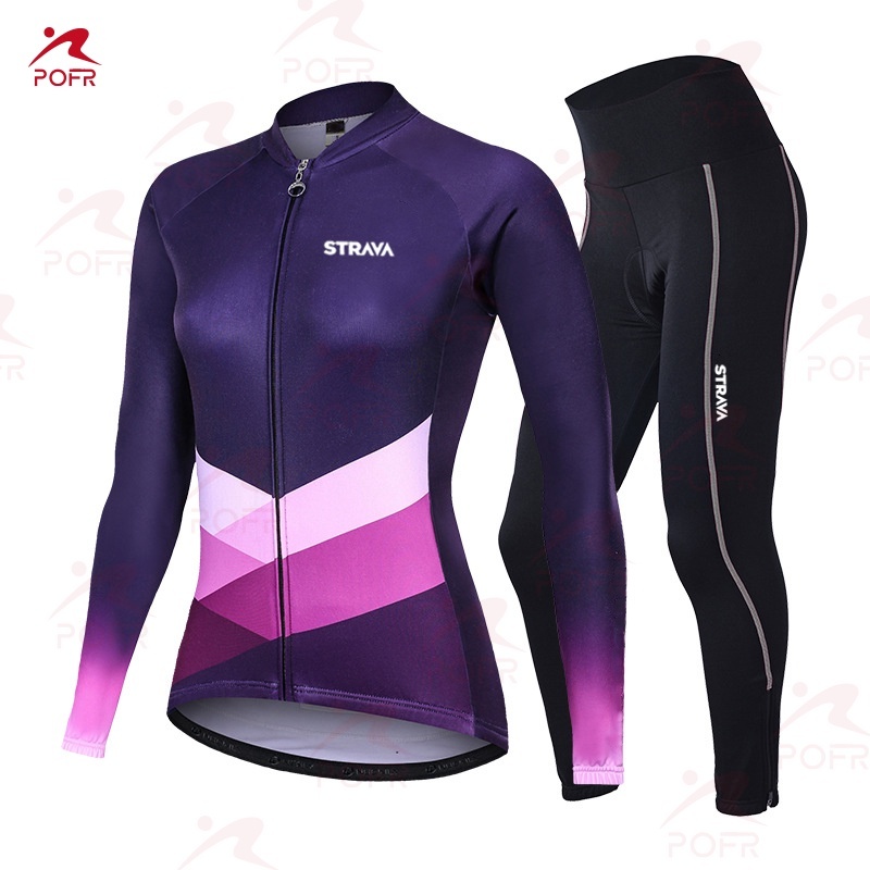 Áo xe đạp Strava mới dành cho nữ, nhanh khô, phù hợp leo núi