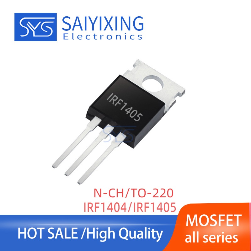 5 Chiếc Mới IRF1405 IRF1404 TO-220 Hiệu Ứng Trường Ống MOSFET 1404 1405