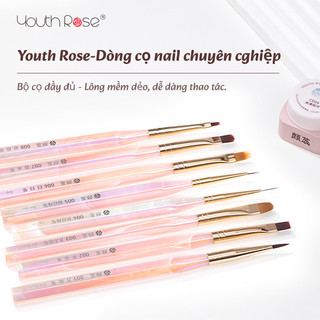  Youth Rose Cọ nail chuyên dụng cọ vẽ móng cọ nét cọ hoa cúc cọ fen cọ đắp gel 9 