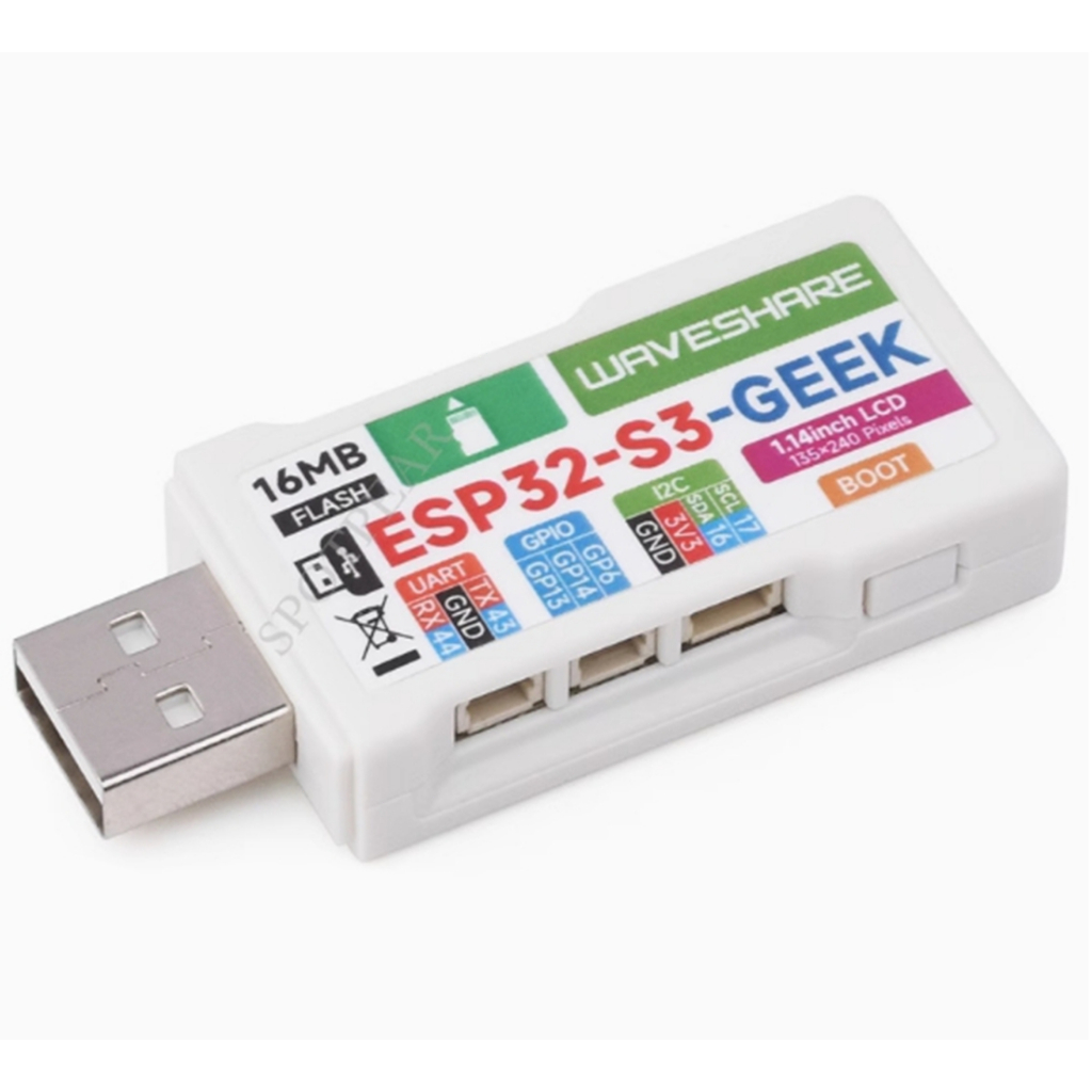 Bảng phát triển ESP32-S3 ESP32-S3R2 geek 1.14 inch LCD ST7789 USB Dongle