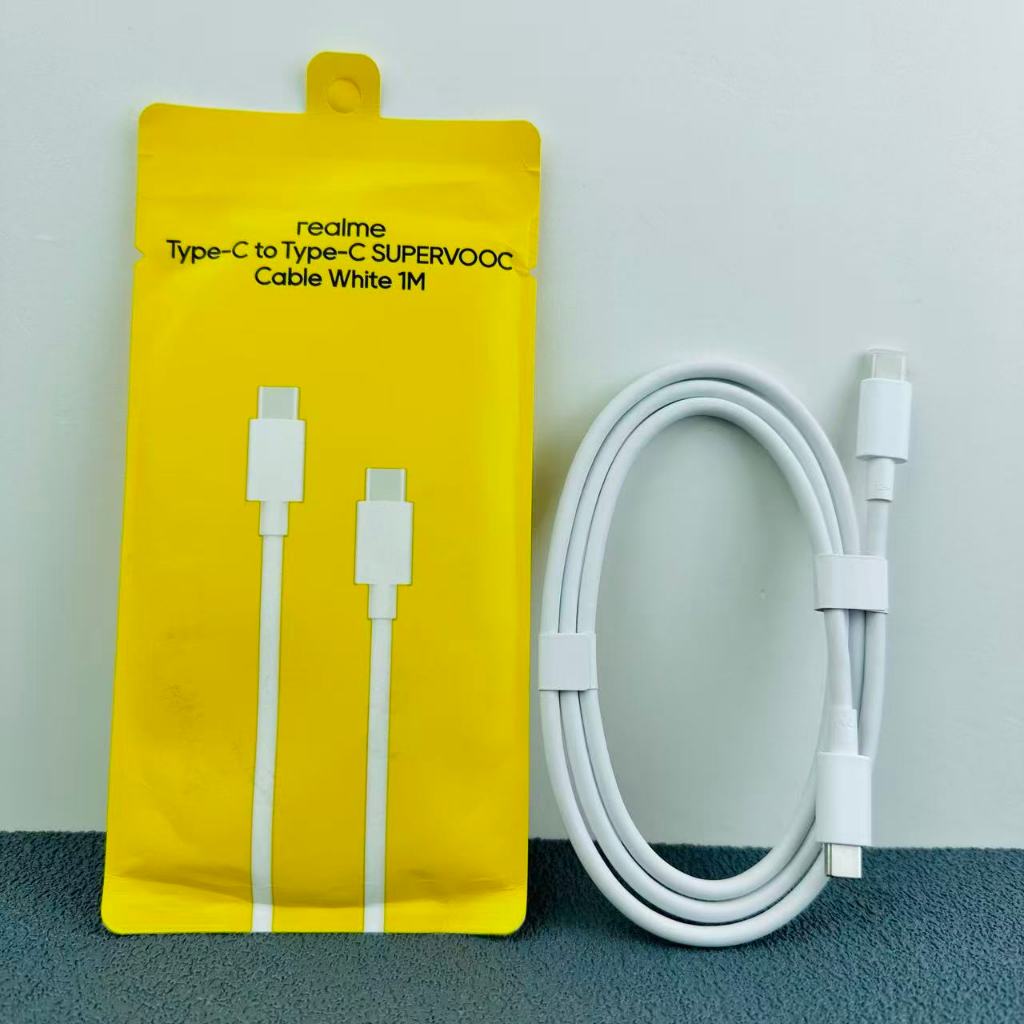 Chính Hãng Realme 240W 150W 120W 100W SuperVOOC 10A Cáp USB C Sang USB C Dây Sạc Siêu Nhanh Dây 1M C
