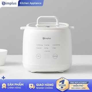  Simplus Nồi Hấp Trứng Nồi Hấp Đa Năng 7 Chế Độ Hẹn Giờ 24 Tiếng Điều Khiển Cảm Ứng Hấp Trứng Làm Sữa Chua DZEG006 