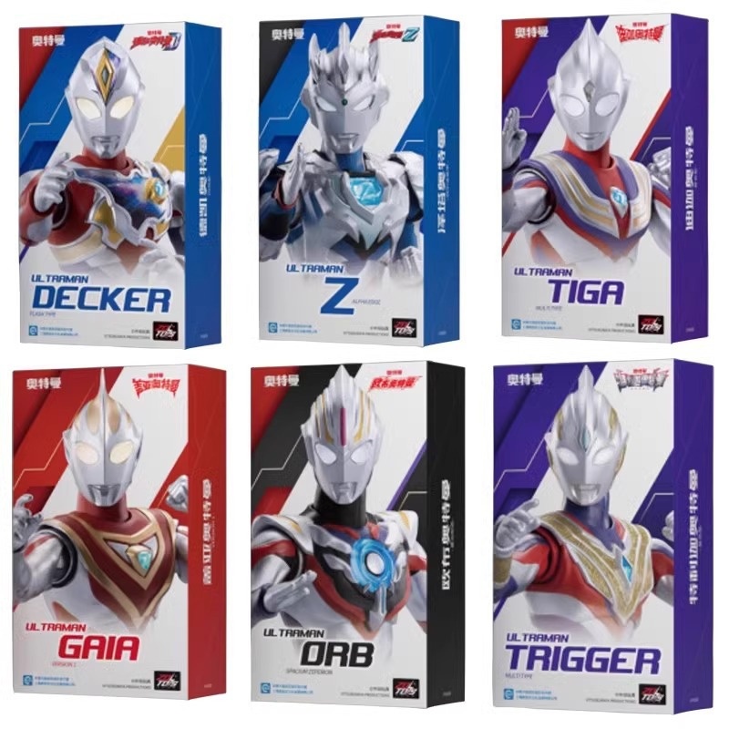 ZD Đồ Chơi Ultraman Tiga Nhân Vật Hành Động Khớp Di Động Agul Geed Trigger Ace Seven Jack Ultraman N
