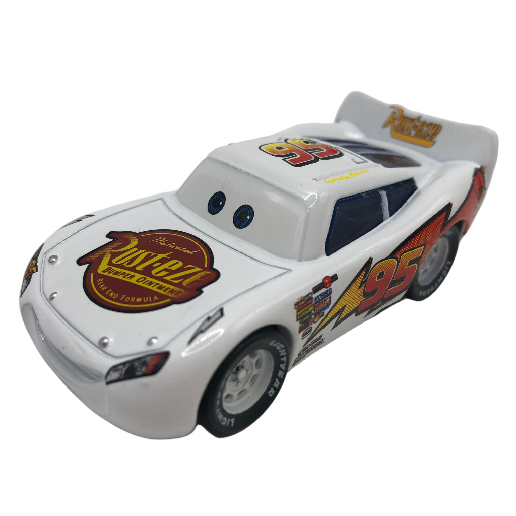 Xe Ô Tô Tobyeat Disney Pixar Mattel Cars 3 Trắng Số 95 Lightning McQueen Kim Loại Tỉ Lệ 1: 55 Xe Die