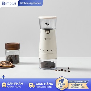  Simplus Máy xay hạt cà phê - Máy xay điện gia dụng Máy xay cà phê tự động dạng nhỏ MDJH001 - Bảo Hành 1 Năm 1 Đổi 1 
