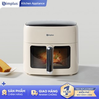  Simplus Nồi chiên không dầu dung tích lớn 6.5L 1500W cửa sổ trực quan 10 menu cài sẵn đa chức năng sử dụng cho gia đình KQZG018 