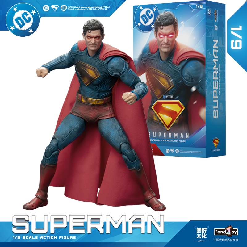 [Còn hàng] Fondajoy Toys Superman Battle Damage Deluxe Edition (Superman Movie 2025) David DC Multiv