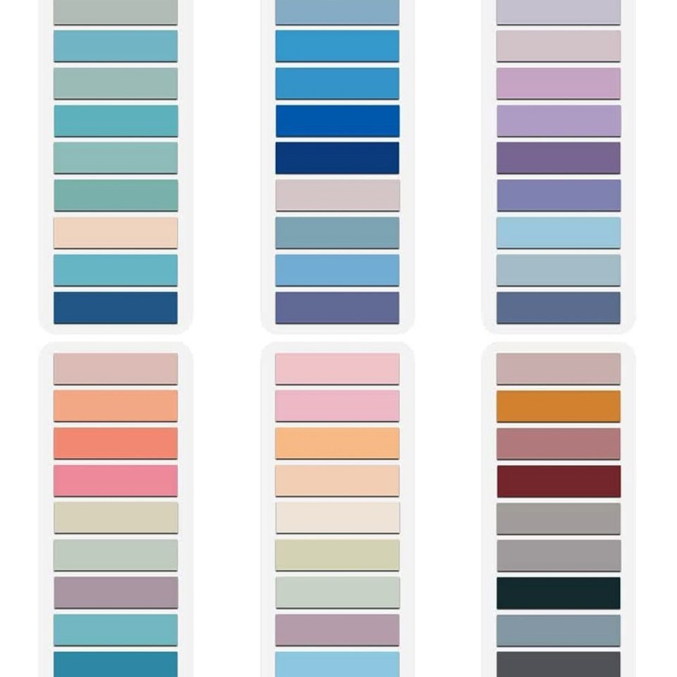 Tab 1200 Chiếc Tab Chỉ Mục Dính Bút Đánh Dấu Trang, Ghi Chú Có Thể Viết Và Trong Suốt Tab Trang Bút 