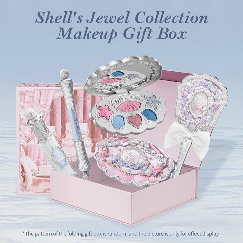Bộ quà tặng trang điểm Flower Knows Shell 's Jewel Collection