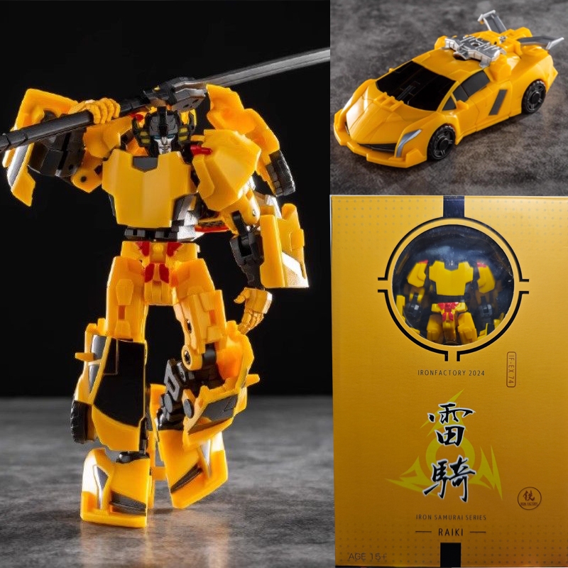 Iron Factory Iron Samurai Series IF EX-74 Raiki Hình 10cm ROBOT