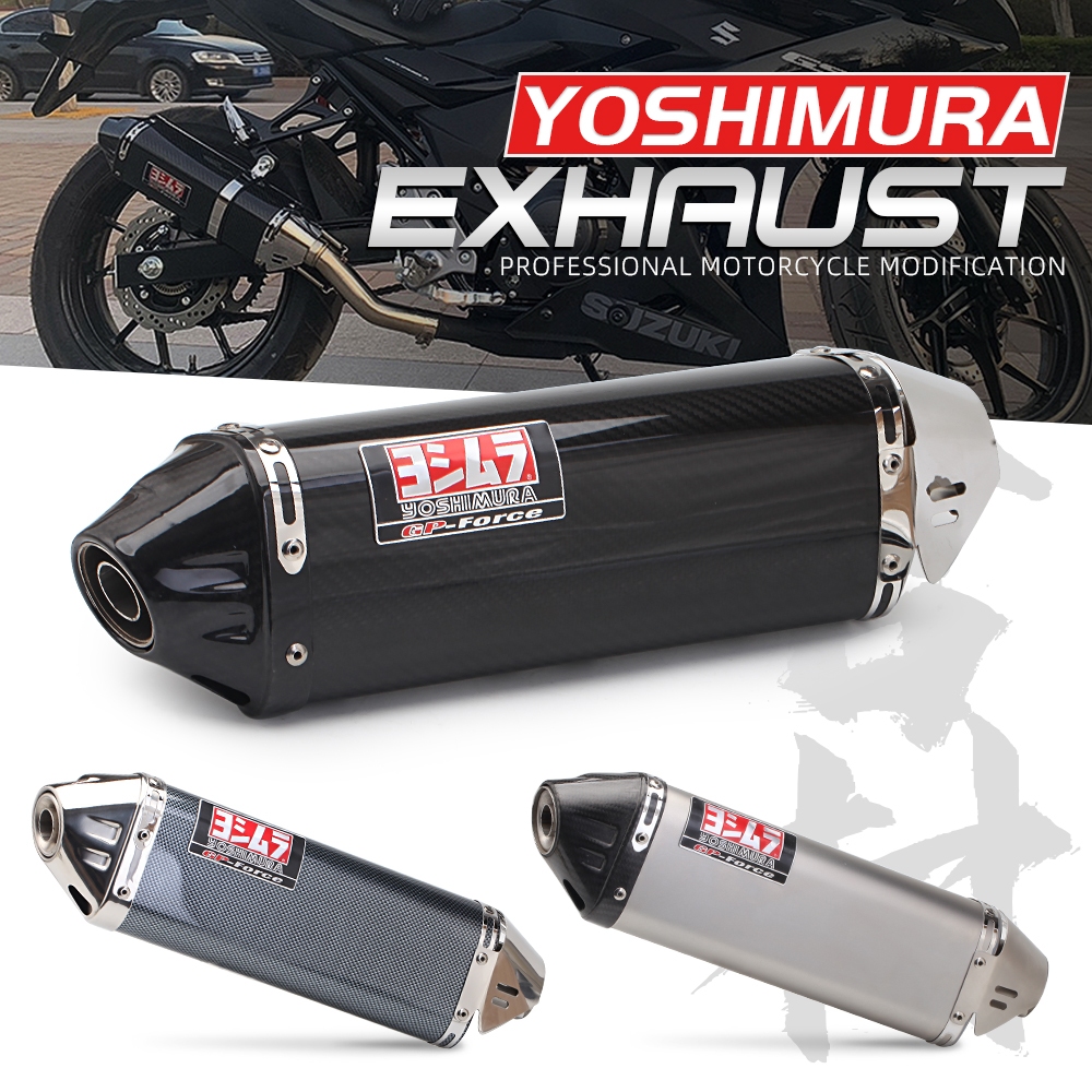 Thích hợp cho z400 r3 pcx125150 C650gt tmx530 51mm xe máy đa năng TRC sửa đổi ống xả Yoshimura db ki