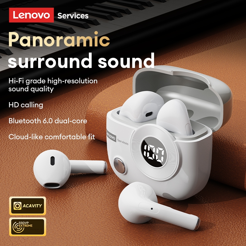 Tai nghe Bluetooth Lenovo LE233 TWS Chất lượng âm thanh HIFI Hiệu ứng âm thanh lập thể Tuổi thọ pin lâu dài Khử tiếng ồn Độ phân giải cao Bluetooth6.0 | BigBuy360 - bigbuy360.vn