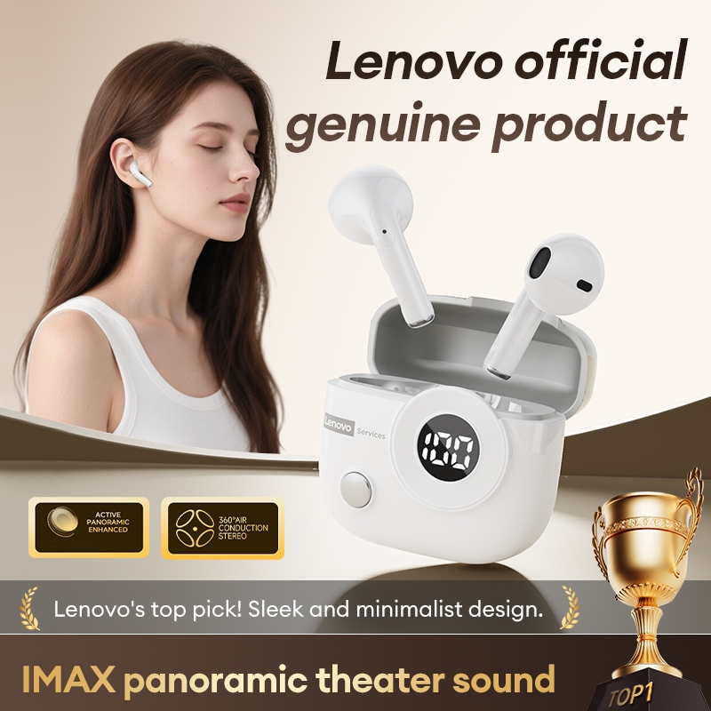 Tai nghe Bluetooth Lenovo LE233 TWS Chất lượng âm thanh HIFI Hiệu ứng âm thanh lập thể Tuổi thọ pin lâu dài Khử tiếng ồn Độ phân giải cao Bluetooth6.0 | BigBuy360 - bigbuy360.vn