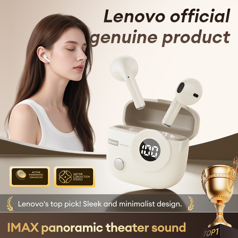 Tai nghe Bluetooth Lenovo LE233 TWS Chất lượng âm thanh HIFI Hiệu ứng âm thanh lập thể Tuổi thọ pin lâu dài Khử tiếng ồn Độ phân giải cao Bluetooth6.0 | BigBuy360 - bigbuy360.vn