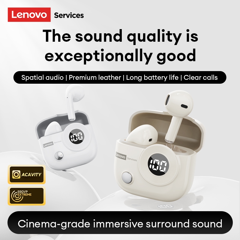 Tai nghe Bluetooth Lenovo LE233 TWS Chất lượng âm thanh HIFI Hiệu ứng âm thanh lập thể Tuổi thọ pin lâu dài Khử tiếng ồn Độ phân giải cao Bluetooth6.0 | BigBuy360 - bigbuy360.vn