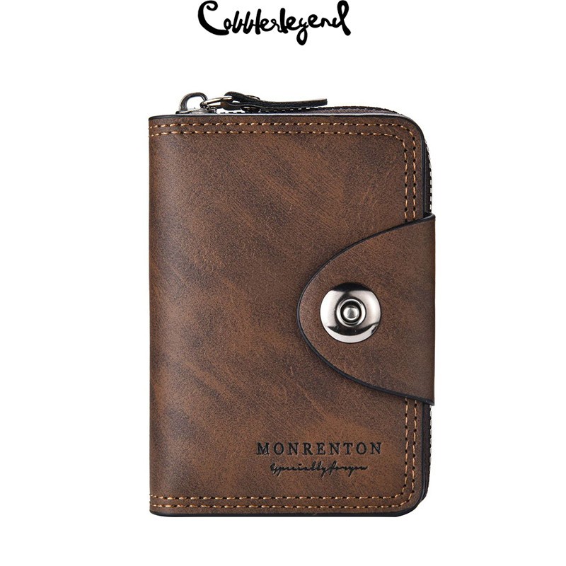 Ví nam Cobbler Legend da Ví chống trộm Ví đựng thẻ an toàn