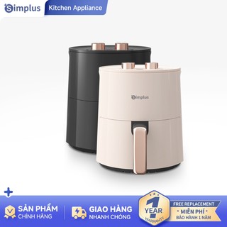  Nồi chiên không dầu Simplus 4L dung tích lớn chiên nướng đa năng không dầu mỡ Tặng kèm khay lọc dầu  - KQZG007 - Bảo Hành 1 Năm 1 Đổi 1 
