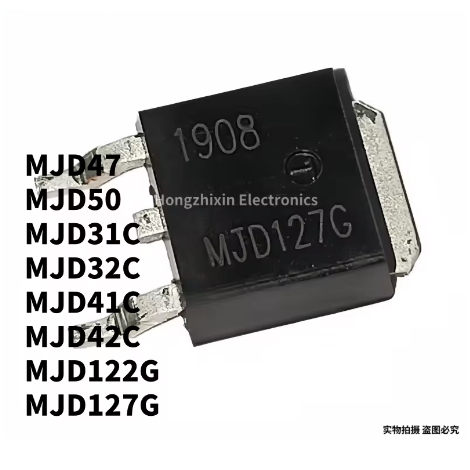 1-5 CÁI MJD47 MJD50 MJD31C MJD32C MJD41C MJD42C MJD122G MJD127G MJD122 MJD127 TO-252 Bóng bán dẫn Da