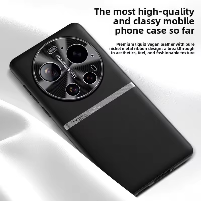 Ốp Lưng Cho Xiaomi 17 Ultra 15 14 13 12s Ultra Ốp Lưng Da Lỏng Loại H Cao Cấp PC Chống Rơi Cho XiaoM