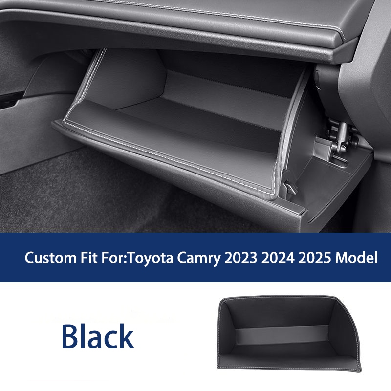 Hộp đựng găng tay tự động thứ 9 Toyota Camry cho phụ kiện nội thất 2024-2025 Da PU