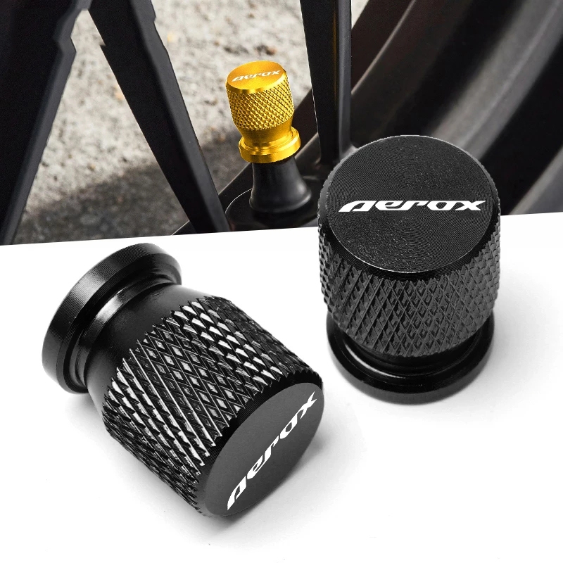 Yamaha Aerox V1 V2 AEROX 155 2013-2024 Van Lốp Xe Máy CNC Nhôm Lốp Cổng Không Khí Thân Nắp AEROX Phụ