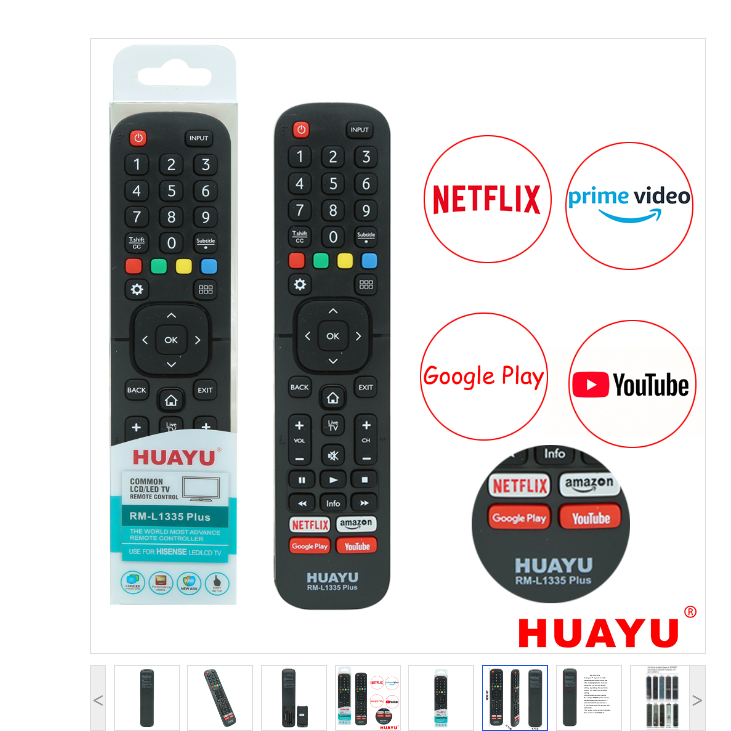 Mới HUAYU RM-L1335 Plus Đa Năng Phù Hợp Cho Hisense TV Điều Khiển Từ Xa EN2BB27H EN2B27 ER-31607R ER