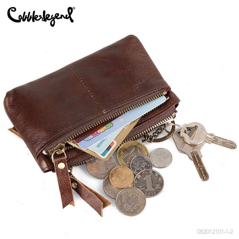 Ví dây kéo ví da nữ Cobbler Legend