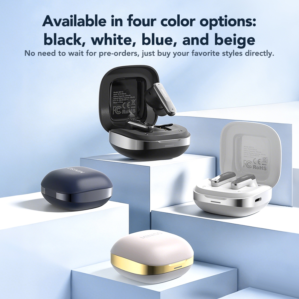 MINISO MS115 Tai nghe dịch thuật AI Tai nghe Bluetooth 6.0 Hỗ trợ dịch 135 ngôn ngữ Tai nghe không dây Tai nghe thể thao Âm thanh 360 độ AMSR Tai nghe OWS | BigBuy360 - bigbuy360.vn