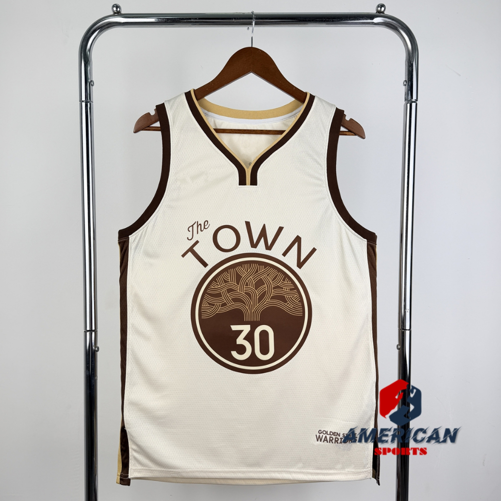 Áo đấu bóng rổ Golden State Warriors Stephen Curry 2025/26