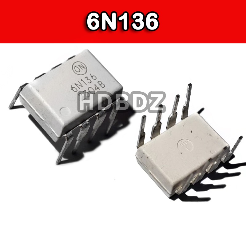 5 ~ 10 CÁI 6N136 DIP-8 Optocoupler Chip cách ly IC
