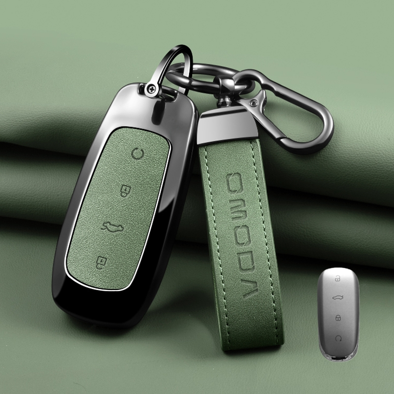 [Hàng có sẵn] Vỏ chìa khóa ô tô cho Chery OMODA E5 Omoda C5 Omoda 5 SHS PHEV Omoda 9 Omoda 7 Da hợp 