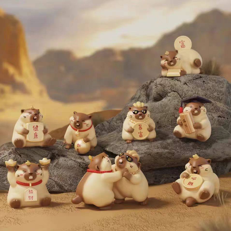 Rui Mouse Fortune Hạt dễ thương Series Hộp bí ẩn