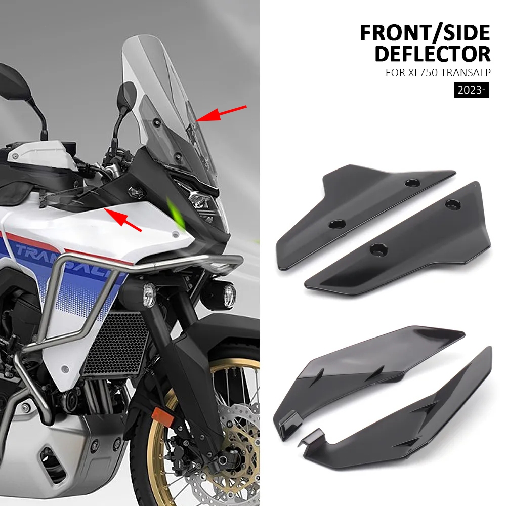 Tấm chắn gió phía trước, Kính chắn gió cánh bên, Xe máy, Thích hợp cho Honda XL 750 XL750 xl750 Tran