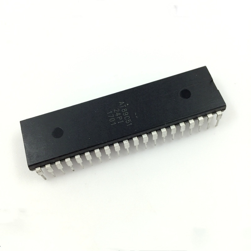 Ổ cắm thẳng Chip AT89C51-24PI DIP40