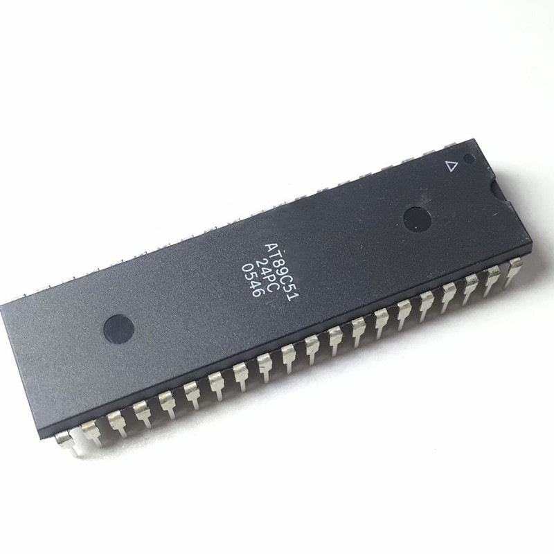 Chip AT89C51-24PC AT89C51 DIP40 In-Line